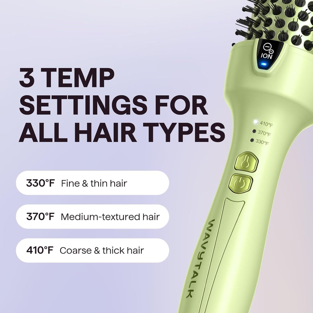 Wavytalk Blowout Express Ionic Hot Air Brush  1.5 Inch