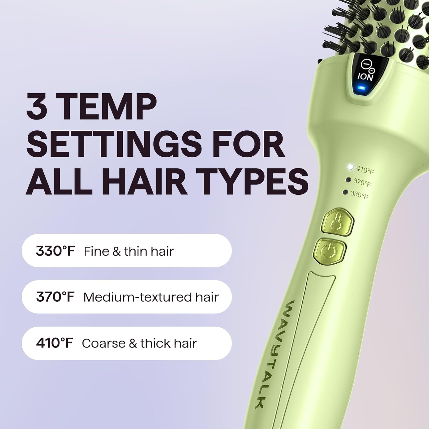 Wavytalk Blowout Express Ionic Hot Air Brush  1.5 Inch