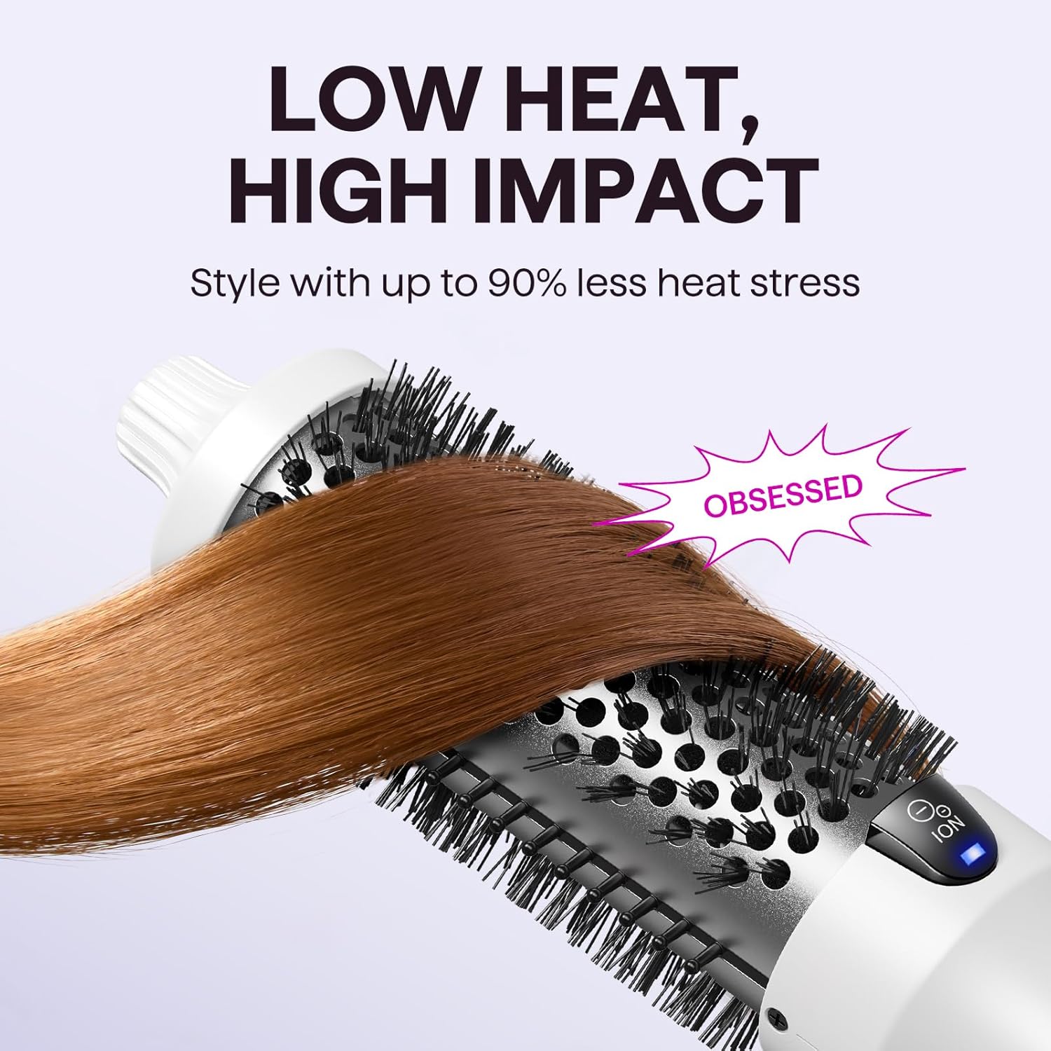 Wavytalk Blowout Express Ionic Hot Air Brush  1.5 Inch
