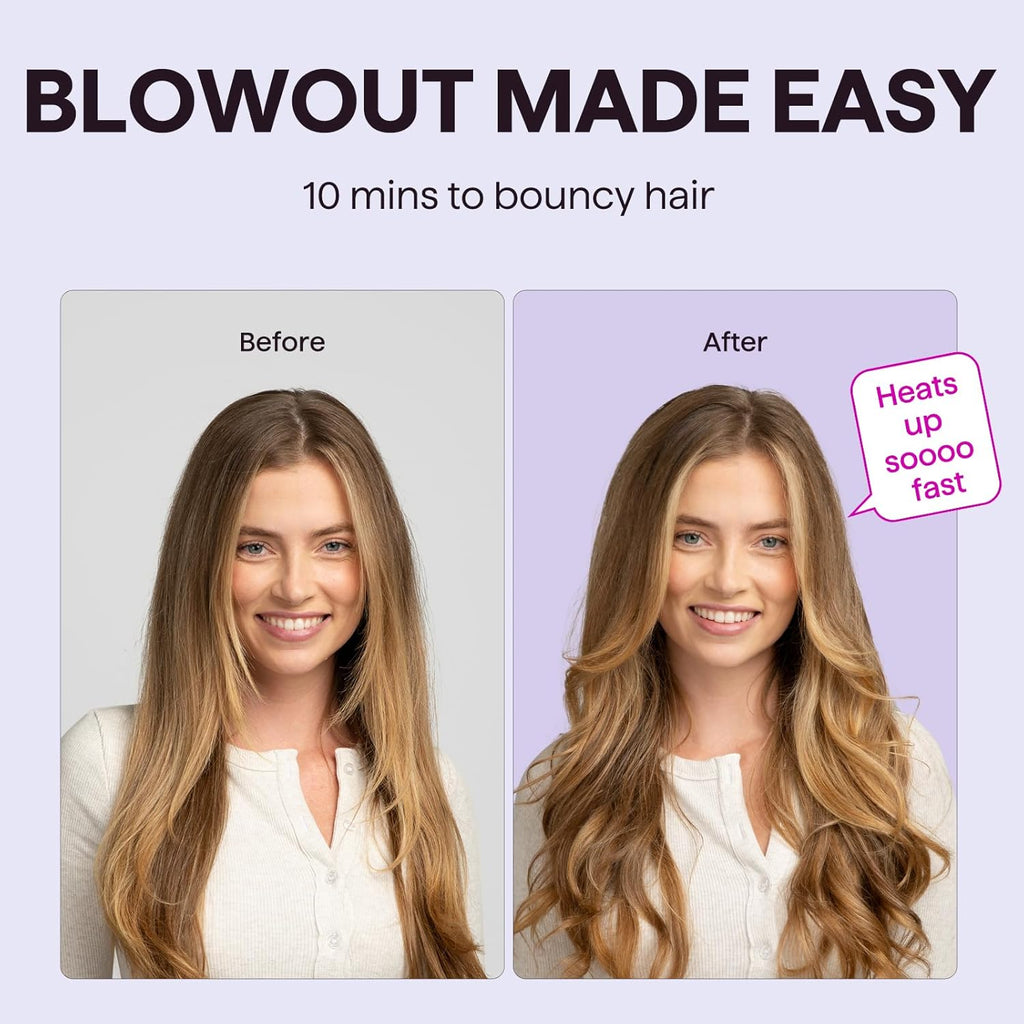 Wavytalk Blowout Express Ionic Hot Air Brush  1.5 Inch