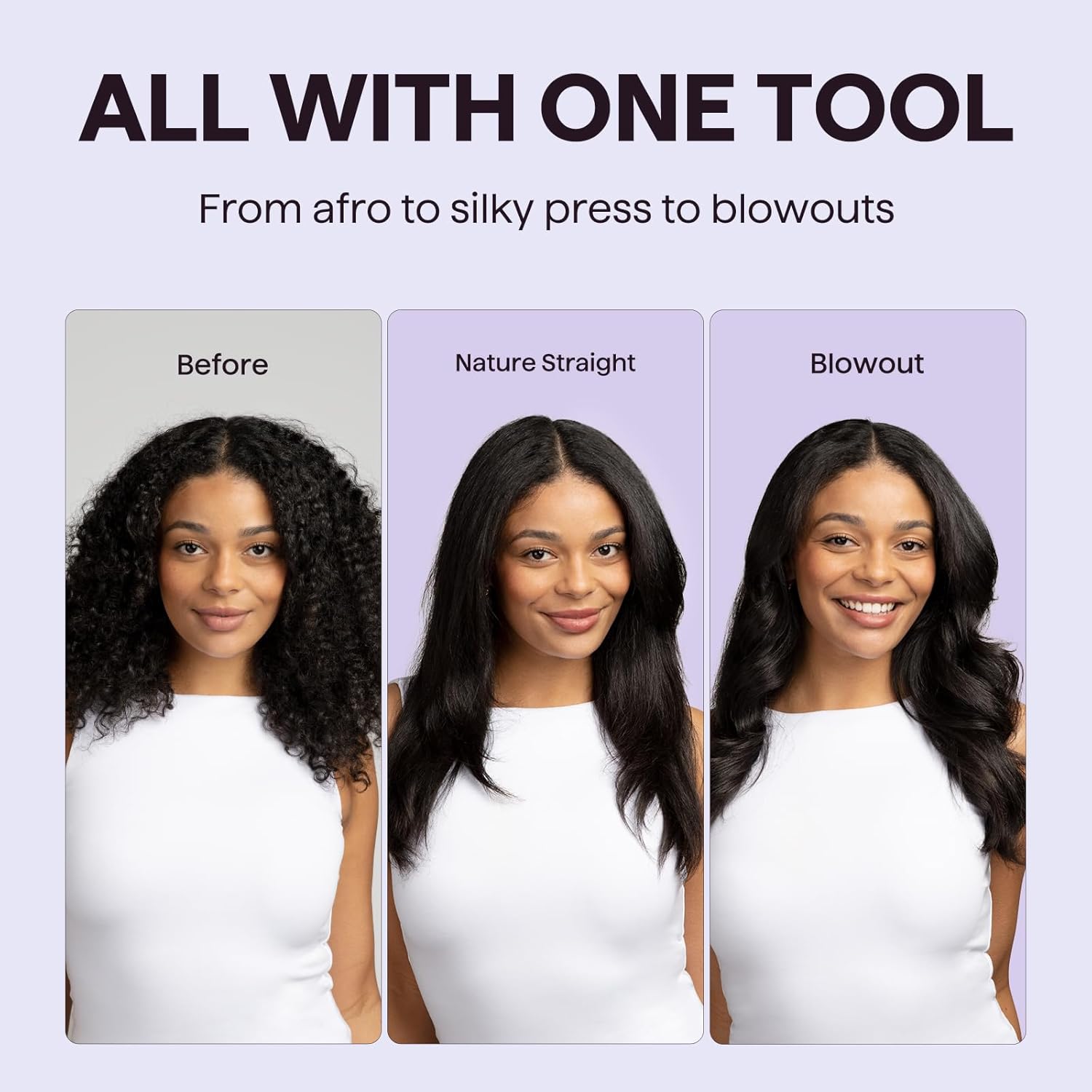Wavytalk Blowout Express Ionic Hot Air Brush  1.5 Inch