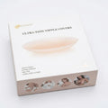 One Size Ultra-Thin Nipple Cover, 4 Pairs Extra Nipple Covers for Women, Skin Safe Long-Lasting Adhesive Silicone Bra