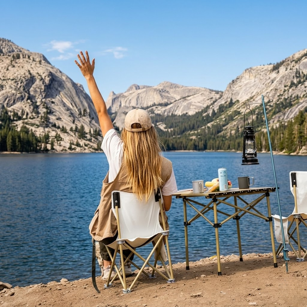 Minimalist Ultra-Light Compact Camping Chair | Premium Mountain Series