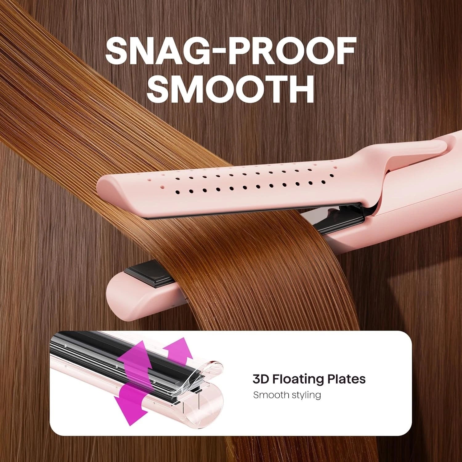 Wavytalk Airflow Styler Whirlwind Curl, Hair Straightener and Curler 2 in 1